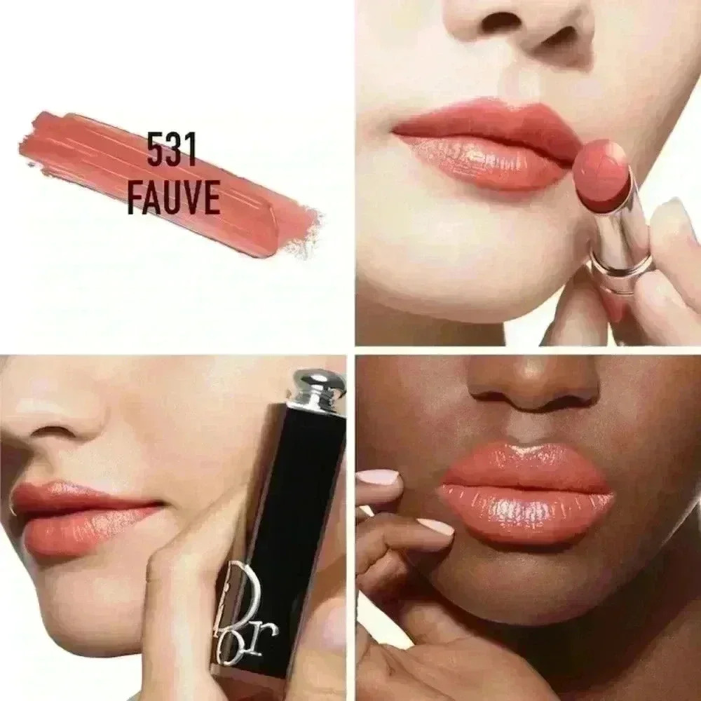 Dior Addict Hydrating Shine Refillable Lipstick ~ Fauve Nude (531) ~ NEW!!